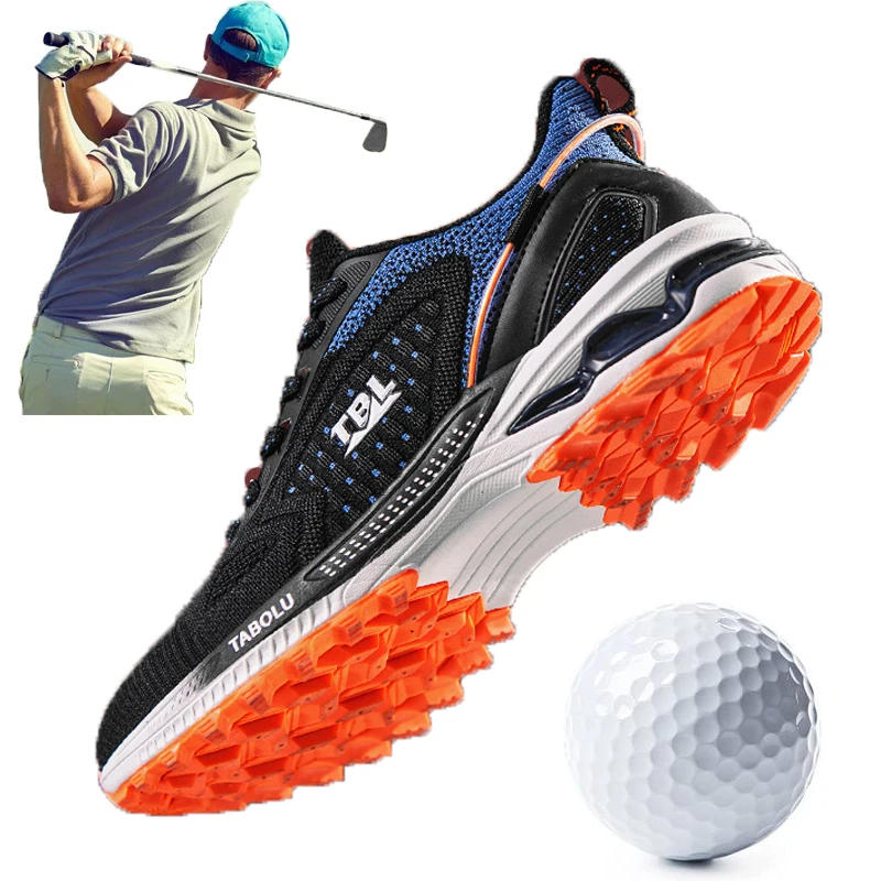 

Coslony Golf shoes men New Breathable Golf Trainers Shoes Quality Walking Sneaker for Golfer Big Size 46 47 Anti Slip Footwear