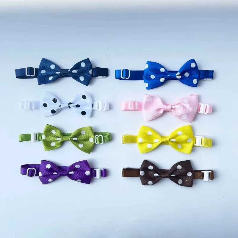 50/100 шт. галстуки-бабочки для маленьких собак