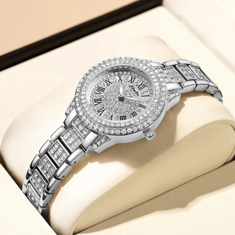 JLANDA 2023 Elegance New Fashion Ladies Luxury Quartz Watch Stainless Steel Strap Waterproof Watches Relogio Feminino J3101L