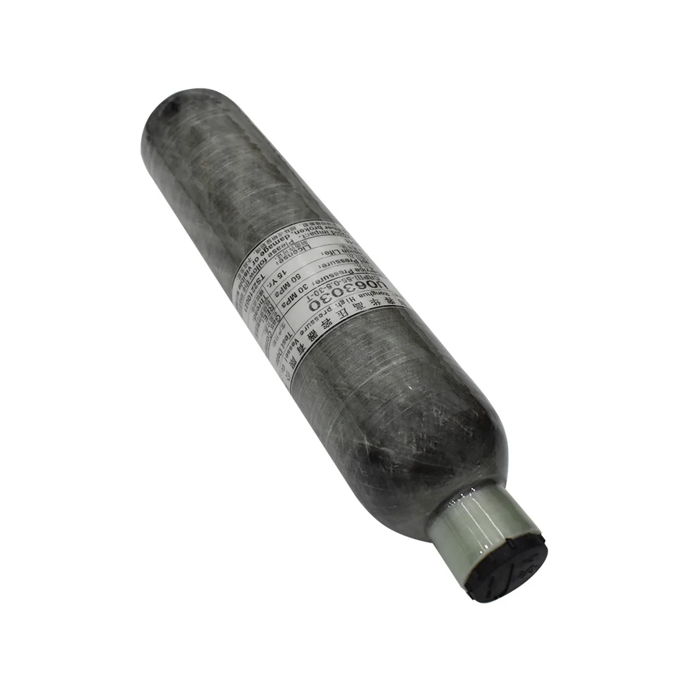4500Psi 30 мпа 0.5L 500cc углеродное волокно газовый цилиндр Пейнтбол HPA Танк Охота для PCP