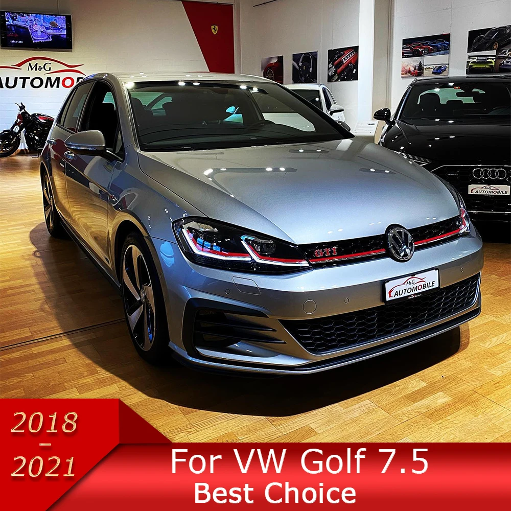 Автомобильные фары для Golf 7.5 2018-2021 Golf7.5 MK7.5 светодиодные автомобильные в сборе