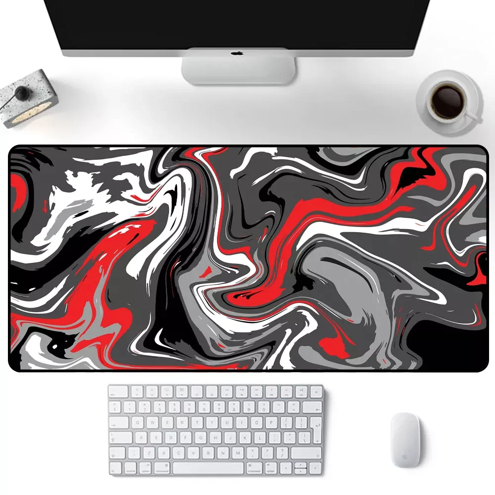 

NEW2023 Mouse Pad Tiger Mouse Mat Gamer Black Big Mousepad Company Speed Mause Pad XXL Table Mats Office Carpet Rugs for Compute