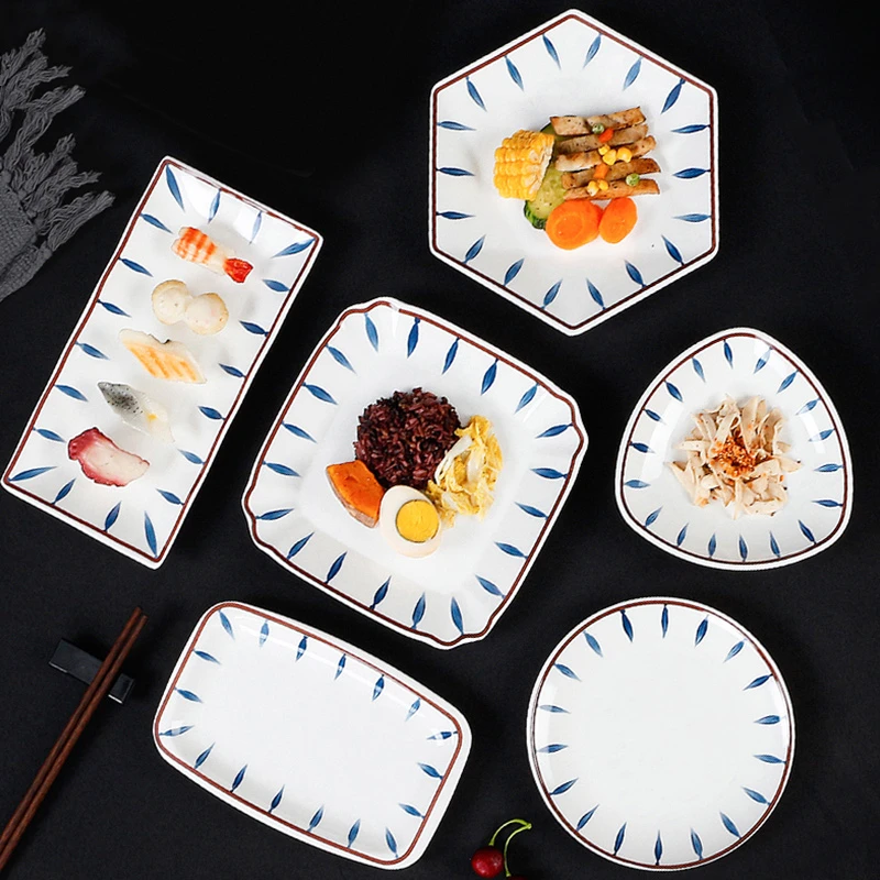 Rectangular Dessert Sashimi Dish Food Display