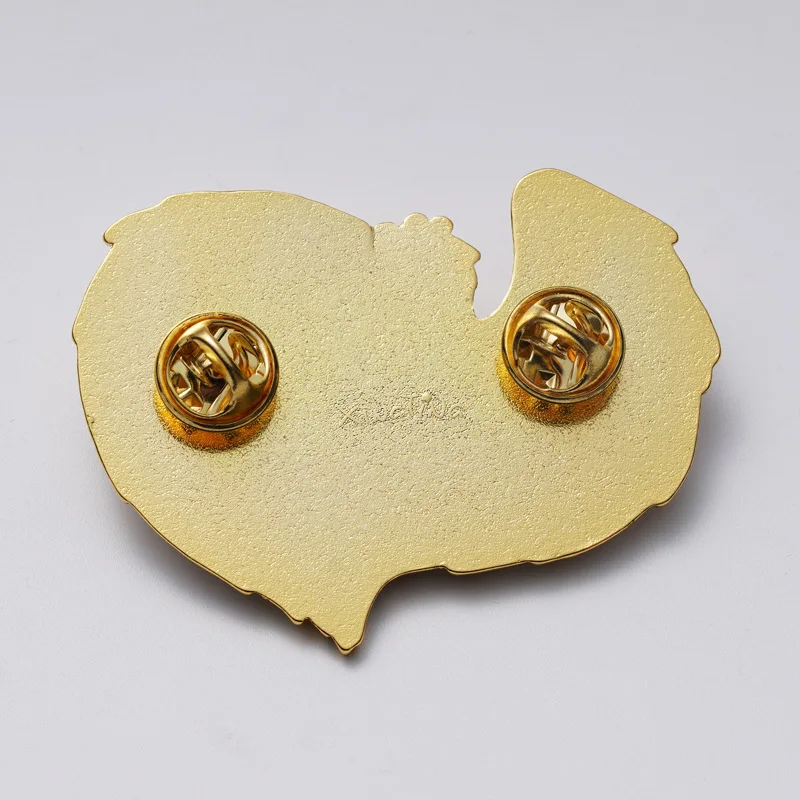 1 шт. эмалированная брошь в виде карты аниме |