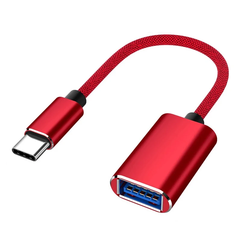 Кабель-переходник OTG Micro USB — Type C Для Macbook Air Pro Samsung Xiaomi Android Телефонов И