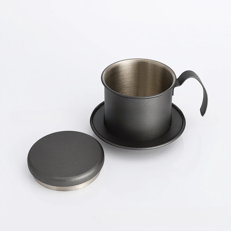 

MOONBIFFY Вьетнамский горшок для кофе из нержавеющей стали