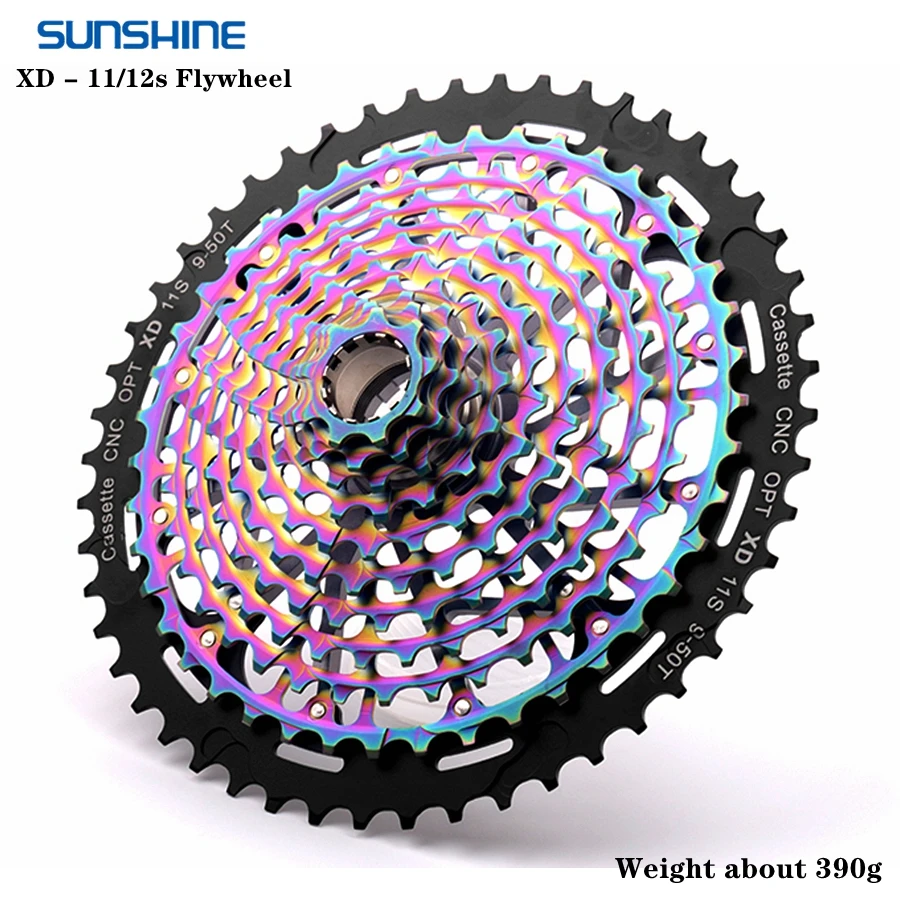 SUNSHINE горный велосипед свободное колесо 11/12 Скоростей 9-42/46/50T XD 380g