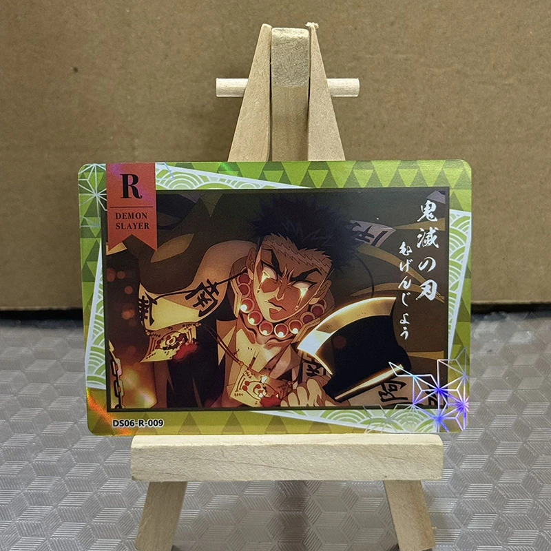 Фото Aikaho DS-06 аниме Demon Slayer R карты Iguro Obanai Kanroji Mitsuri коллекционные карты подарки на Рождество и день рождения детские игрушки №3