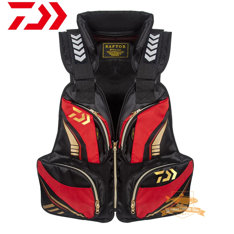 

Daiwa Fishing Life Jacket Outdoor Multifunctional Detachable Fishing Life Jacket Waterproof Reflective Multi-Pocket Fishing Vest