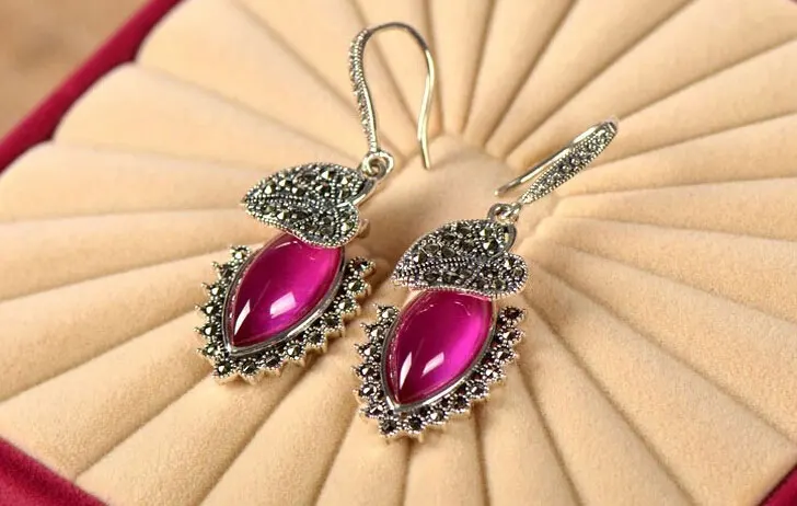 5 # Красный рубин 2x4 ~ 8x16 мм форма Майкиза кабошон с плоским дном свободная