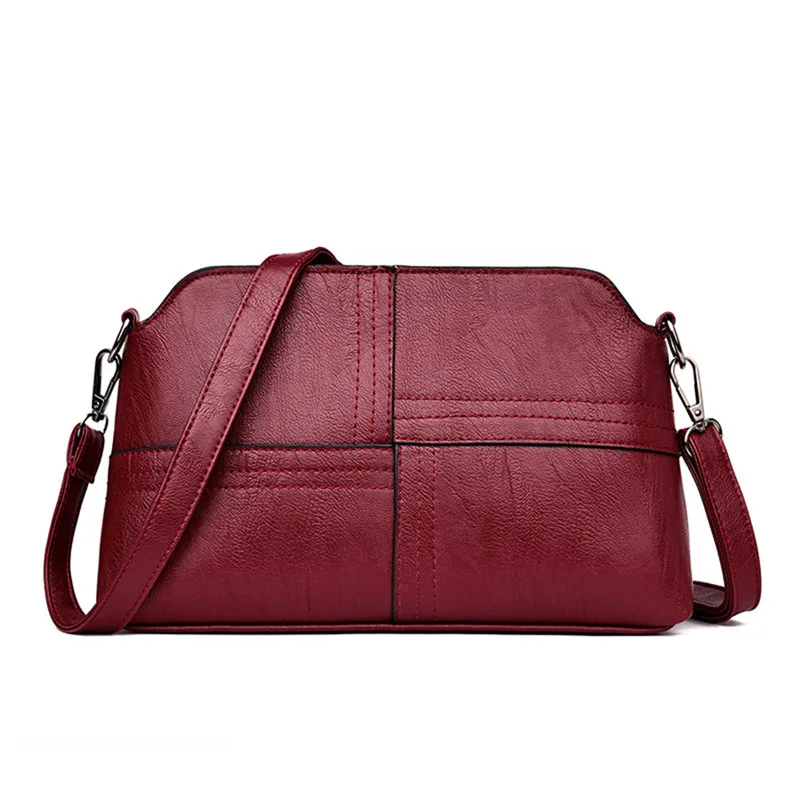 

Новые повседневные сумки-мессенджеры для мам, черные сумки через плечо из искусственной кожи для женщин, маленькая сумка через плечо, кошел...