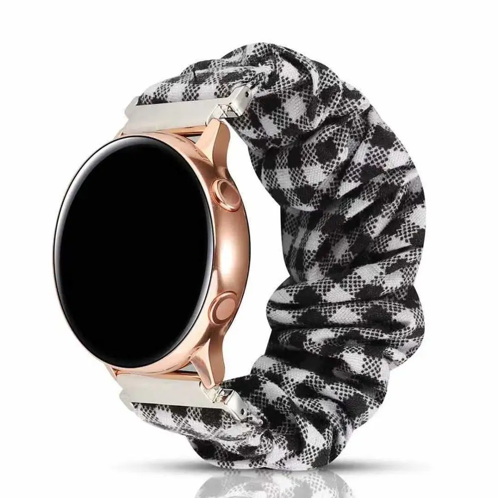 

20mm 22mm Nylon Elastic Strap for Samsung Galaxy Watch 5/4/3/Active 2/Huawei Watch 3/GT2-3/Amazfit Bip/GTS/GTR Bracelet Correa