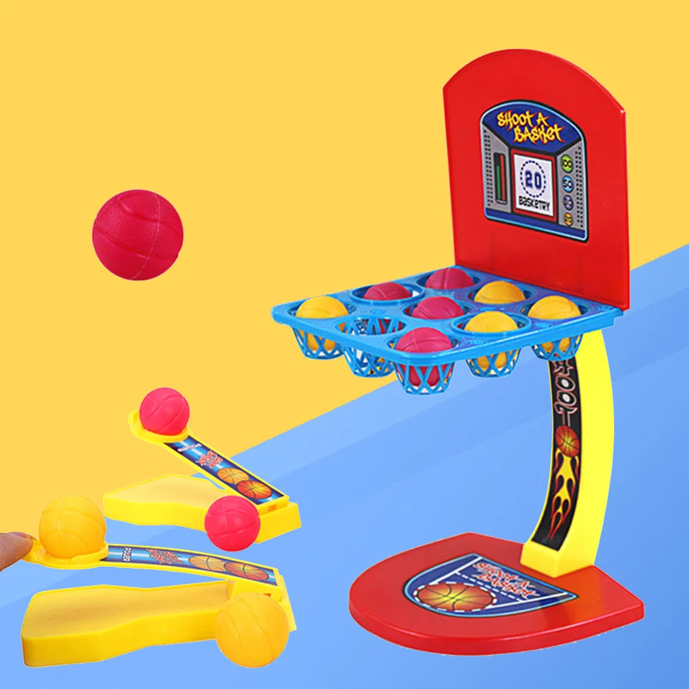 

Mini Finger Basketball Set Basketball Shooting Game Desktop Table Basketball Games Fun Sports for Kids