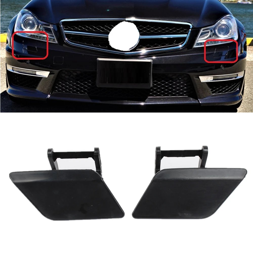 

For Mercedes Benz C-Class W204 C250 C350 C63 Front Headlight Washer Sprayer Nozzle Cylinder Jet Washer Cover Cap 2048804224