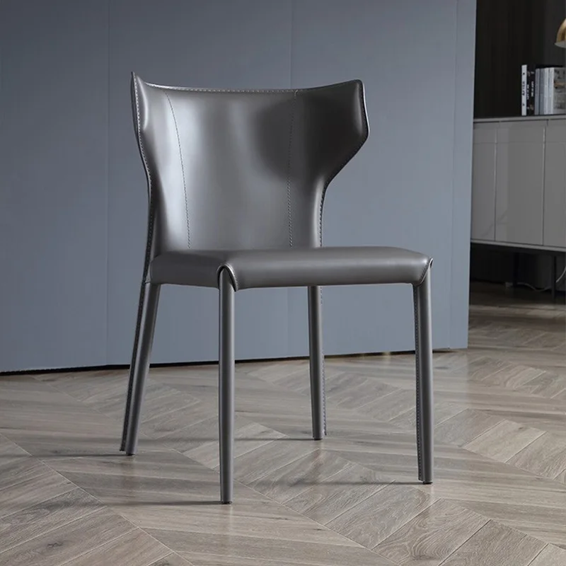 

Высокие обеденные стулья в скандинавском стиле, роскошные стулья для гостиной, обеденные стулья, легкая мебель для гостиниц, YX50DC