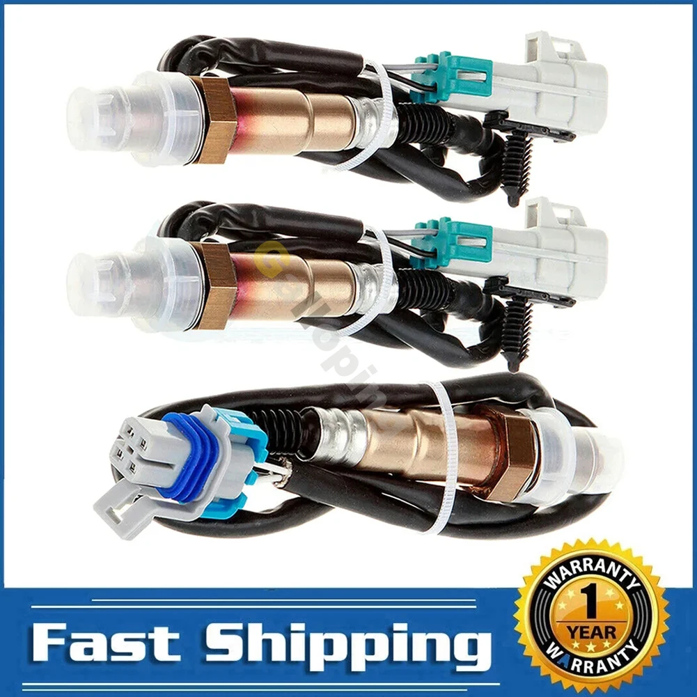 Датчик кислорода ниже по потоку 3 шт. 1 2 для Chevrolet Impala 2008-2011 л V6 4 провода передняя и