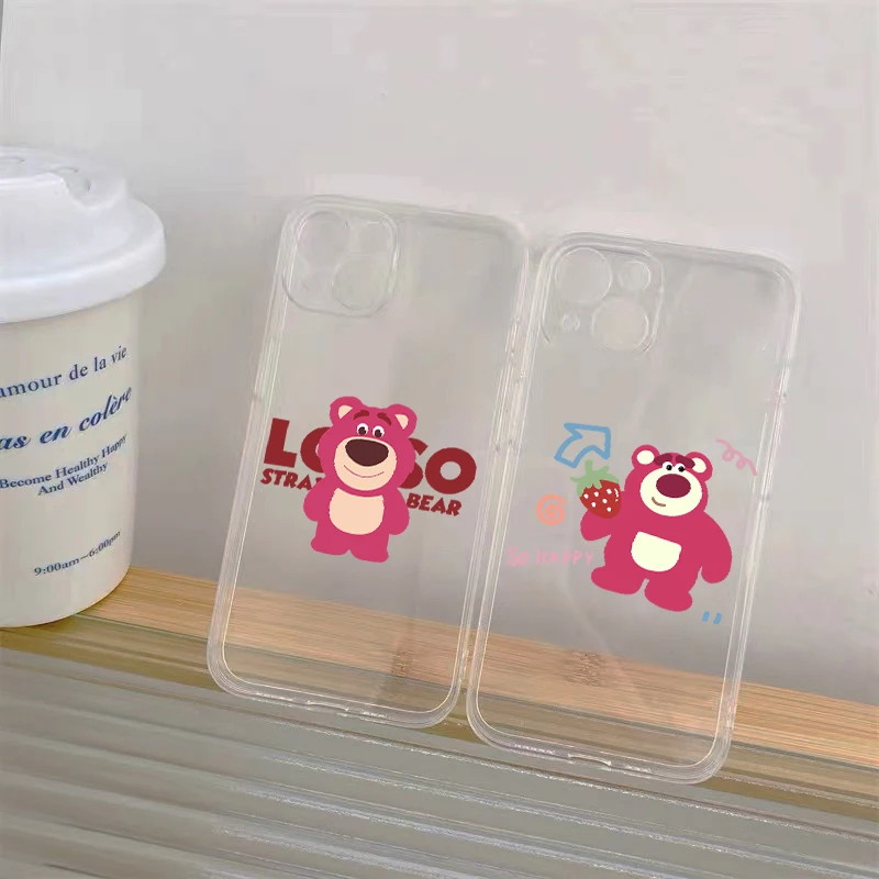 

Toy Story Lots O Huggin Bear For Apple iPhone 13 12 11 Pro 12 13 Mini X XR XS Max SE 6 6S 7 8 Plus Clear Phone Case