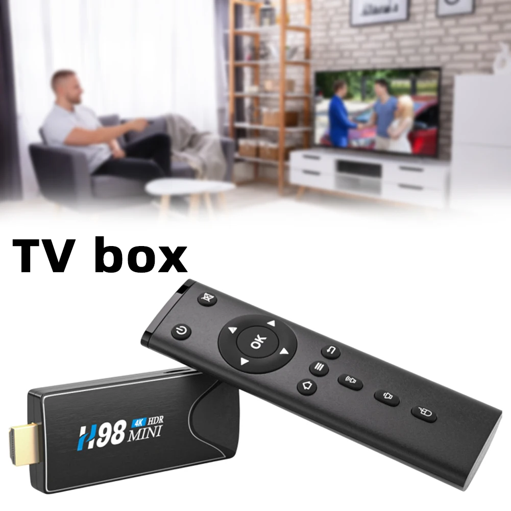 

Мини-ТВ-приставка 4K HD, Мультифункциональный медиа-плеер для гостиной и дома