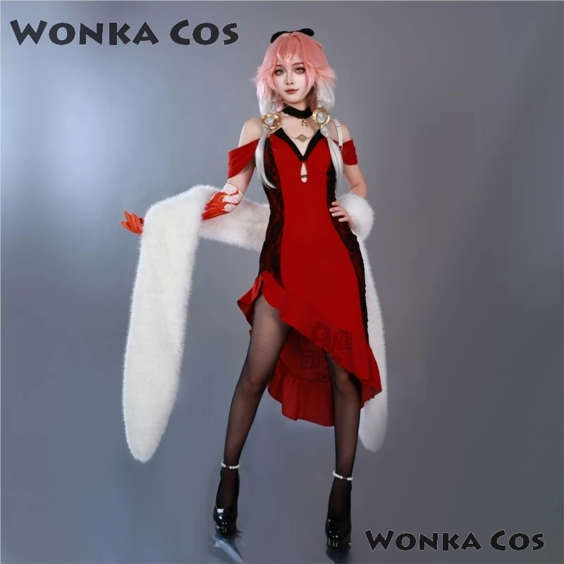 Игра Wuthering Waves Косплей Jinhsi Changli XiangLiYao Костюм Pizzahut Collab Rover Женщины Мужчины Хэллоуин