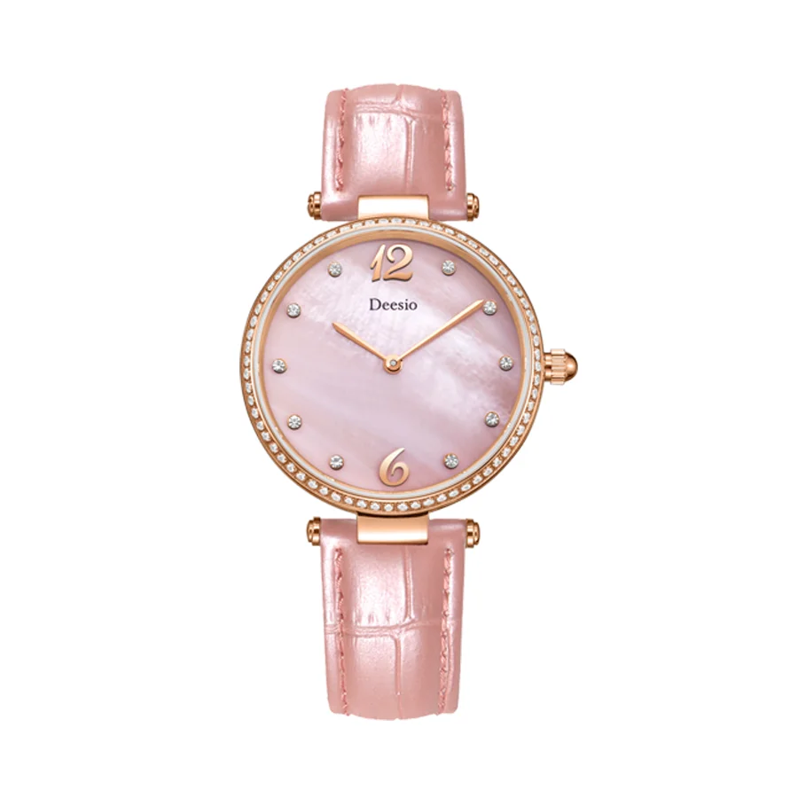 Часы наручные Deesio женские кварцевые брендовые Роскошные модные