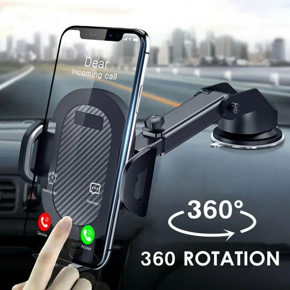 

Windshield Gravity Sucker Car Phone Holder Universal Phone Dashboard Support For iPhone Samsung Smartphone 360 Mount Stand Y8V2