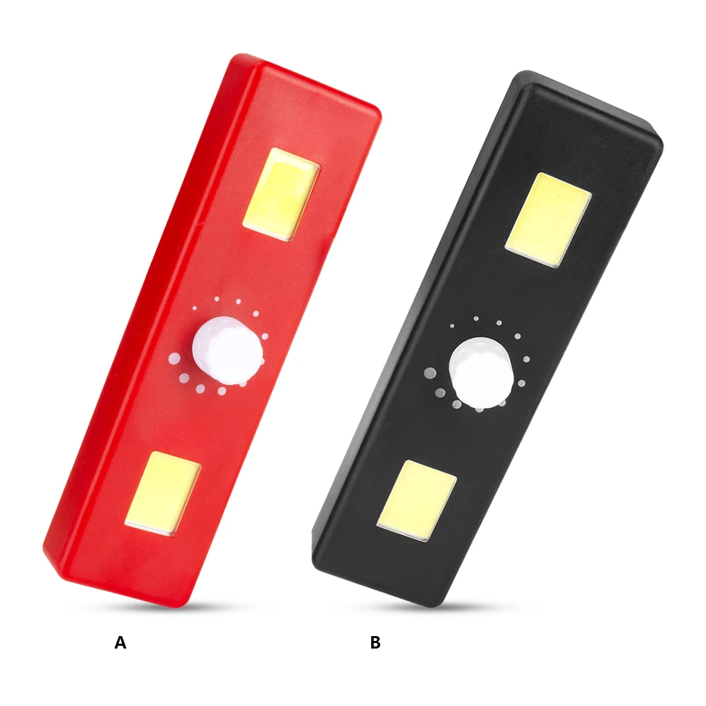 

Night Light Rotated Wall-mounting Flashlight Cabinet Closet Wardrobe Household Lights Supply Bedroom Corridor Black
