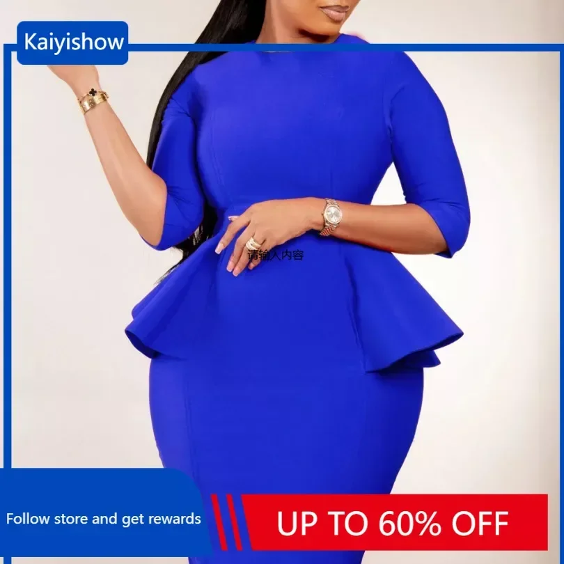 Dashiki Africa Одежда весна 2024 африканские платья для женщин элегантное африканское