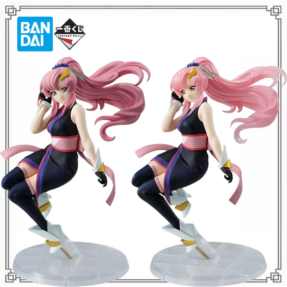 Фото 100% в наличии Оригинальная фигурка Bandai Spirits Ichiban Kuji Kidou Senshi Gundam SEED Freedom Lacus Clyne, модель для декора, аниме-фигурка №1