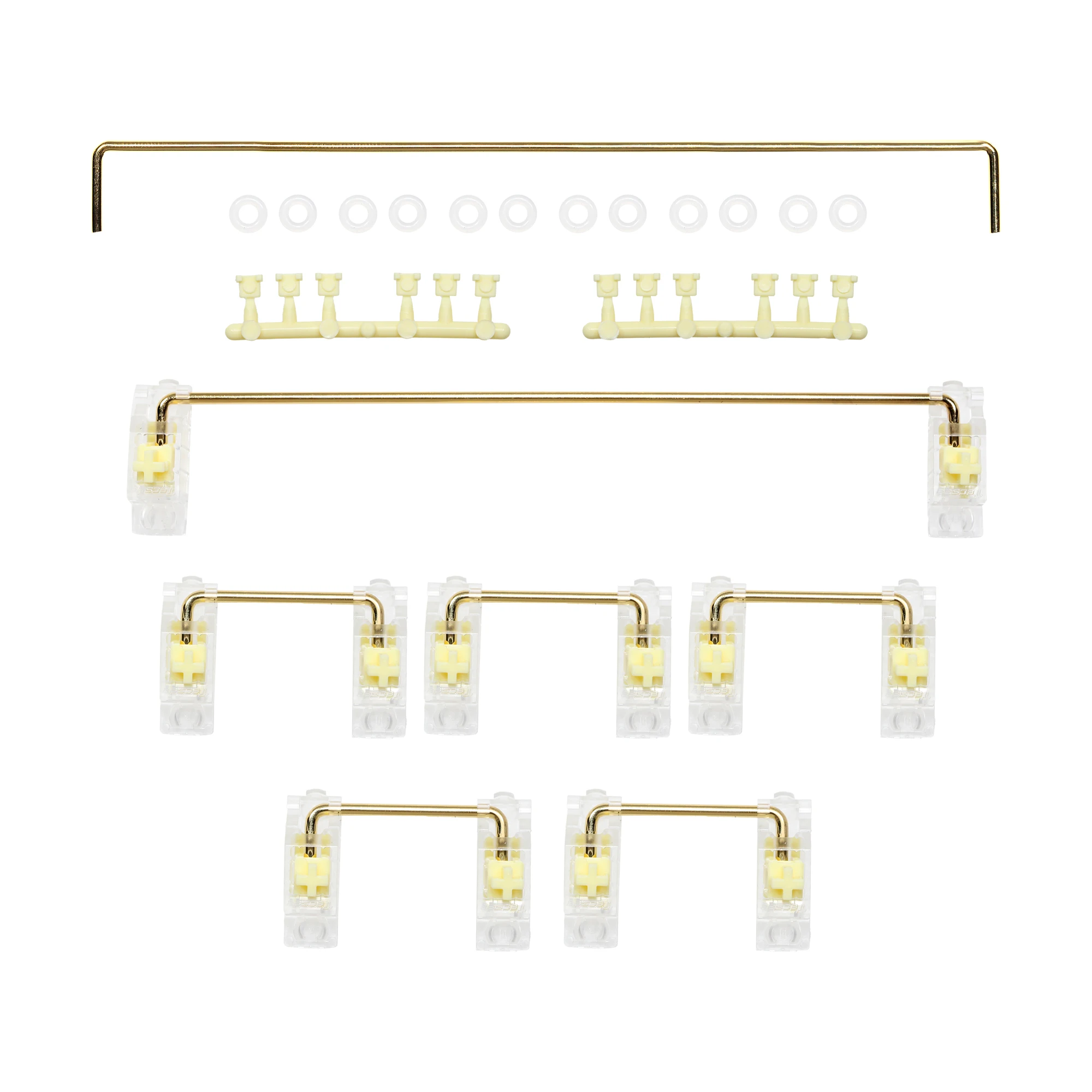 Уплотнительное кольцо TECSEE PCB Stabilizer V3 для механической клавиатуры под заказ для стандартного переключателя MX и среднего переключателя Tecsee