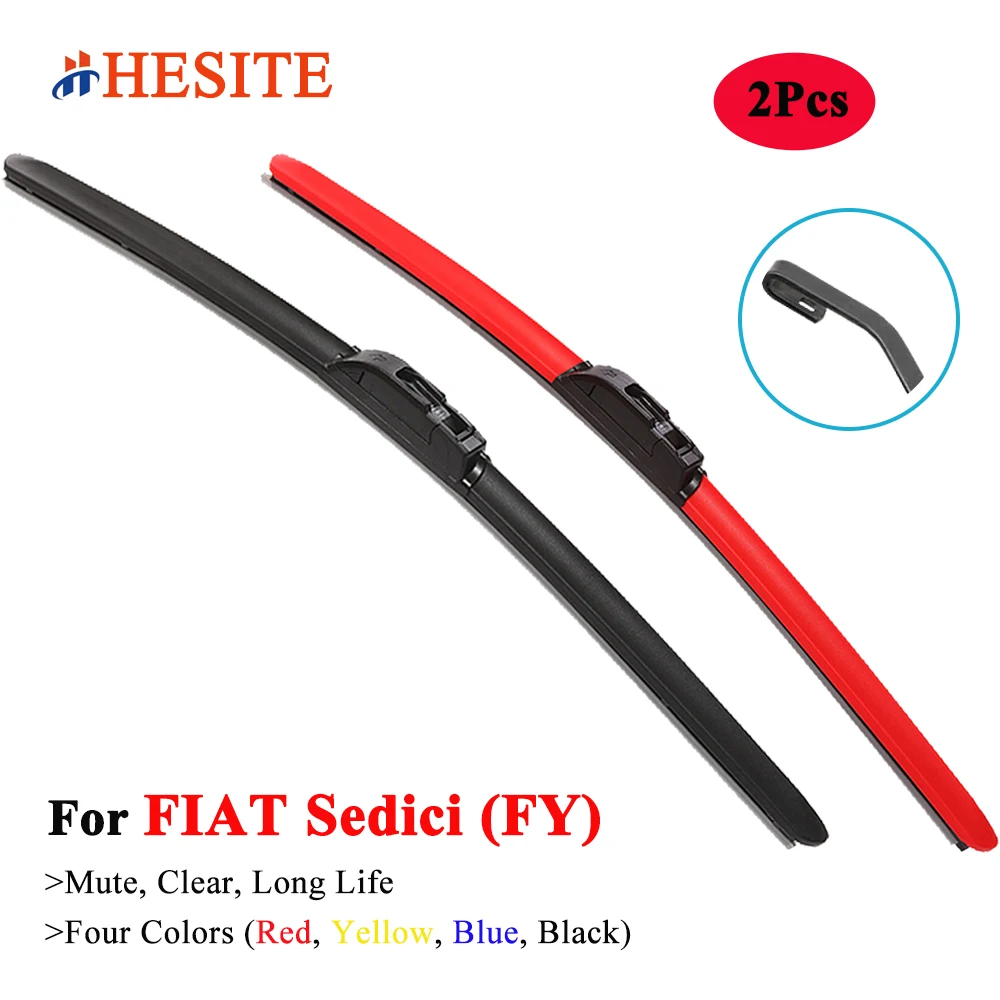 

Цветные щетки стеклоочистителя HESITE для FIAT Sedici SUV FY 2006 2007 2008 2009 2010 2011 2012 2013 2014 2015, автомобильные аксессуары