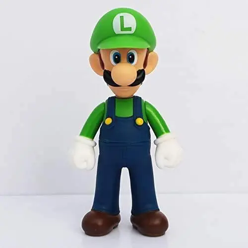 Фото Аниме Super Mario Bros Dolls Yoshi Princess Peach Toad Аниме ПВХ Фигурка Игрушки Марио Луиджи Украшение Модель Детские Игрушки Подарки №5