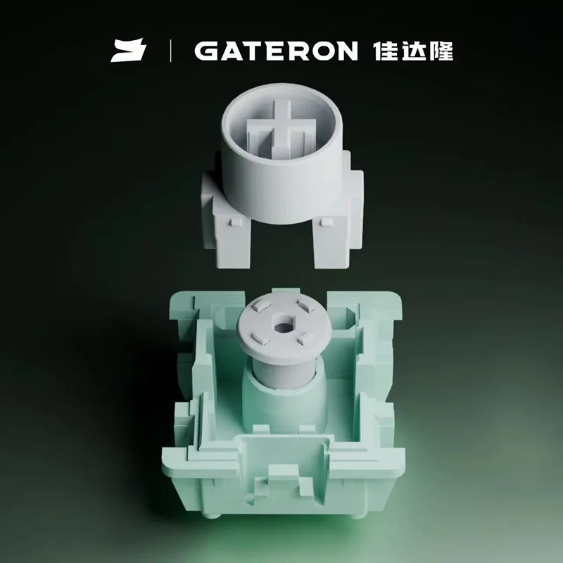 Магнитный переключатель GATERON Jade Ultra, линейный, с регулируемым предварительным ходом, эффект датчика Холла HE для магнитных клавиатур, игр и офиса (art.: 3920d4943ecd7) - 3920d4943ecd7