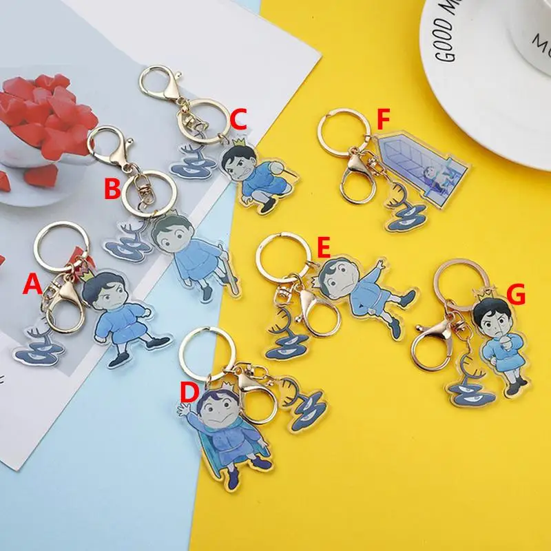 

Аниме брелок рейтинг королей Bojji акриловый брелок ремешок фигурка подвесные аксессуары 6 см