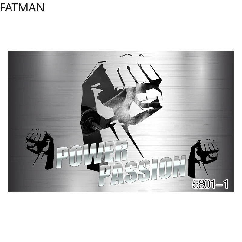 Фреска FATMAN на заказ для больших спортивных залов клубов танцев йоги бокса