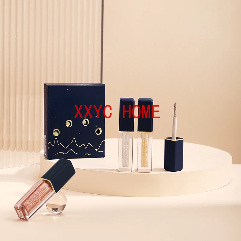 Жидкие тени для век Тушь ресниц комбинация супер флэш диск блестки вспышка