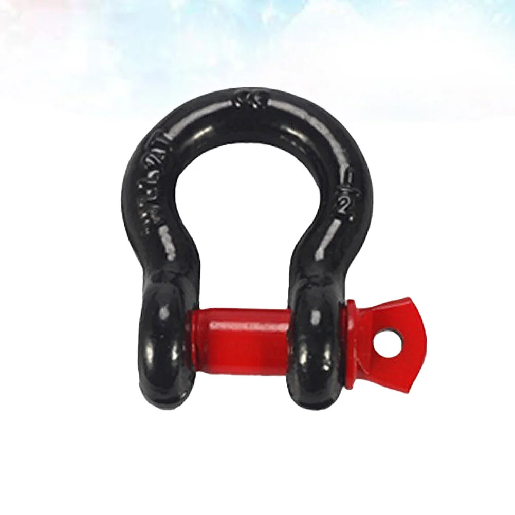 

U Type Shackles Towing Chain Hook Heavy Duty 2T Steel Trailer Ring Racing Tow Hook