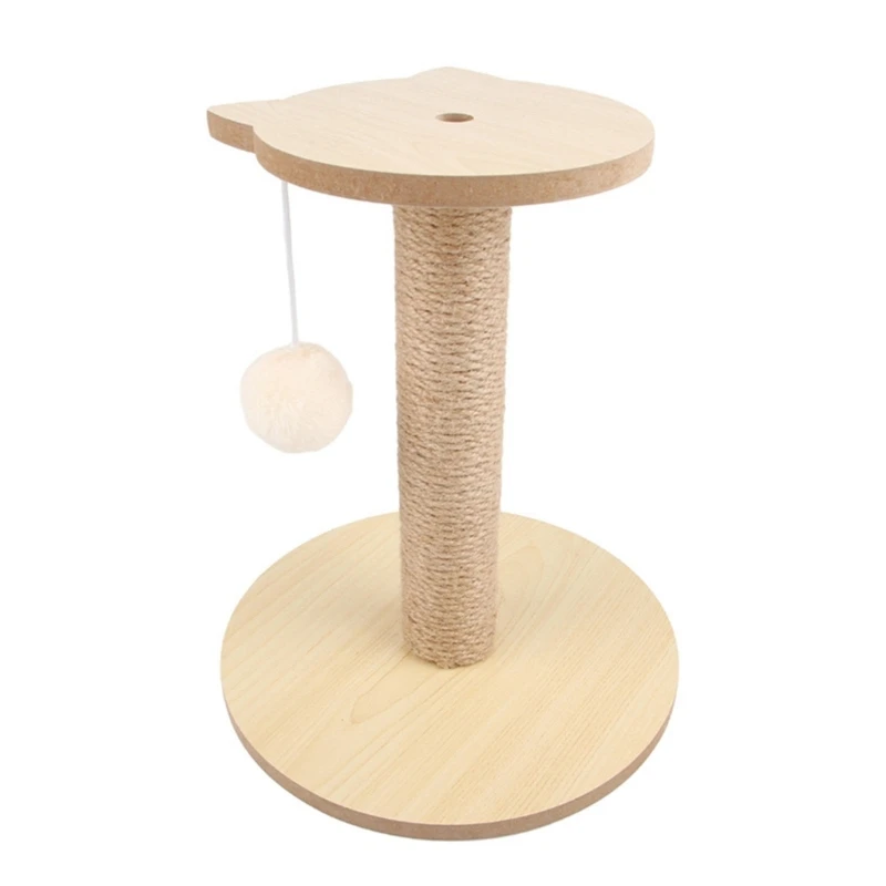 

Кошачья когтеточка, шлифовальная игрушка для кошек, захватывающая веревку из сизаля, игрушка для кошек высотой 27 см,