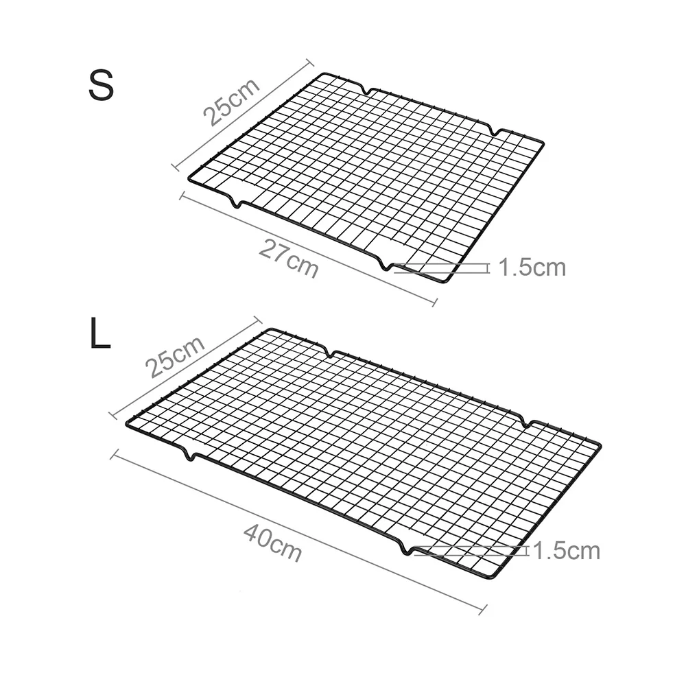 Стойка для охлаждения торта антипригарный держатель из черной углеродистой