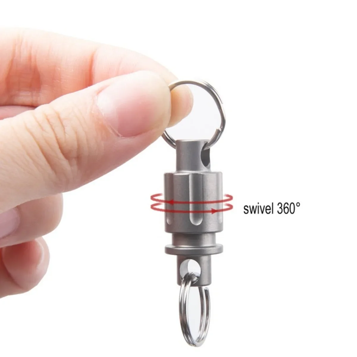 ONE TC4 Ti Титановый быстроразъемный поворотный съемный брелок для ключей Surival Windows