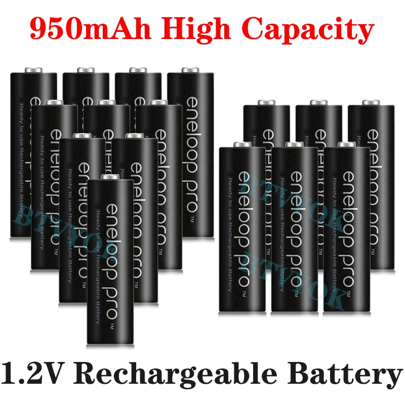 

1.2V New 950mAh AAA battery For Flashlight Toy Camera PreCharged high capacity Rechargeable Batteries