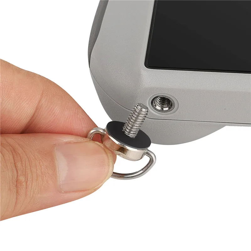 For Mini 3PRO Lanyard Neck Strap PU Leather Decompression Hanging Buckle Rope For DJI RC Screen Remote Control Drone Accessories