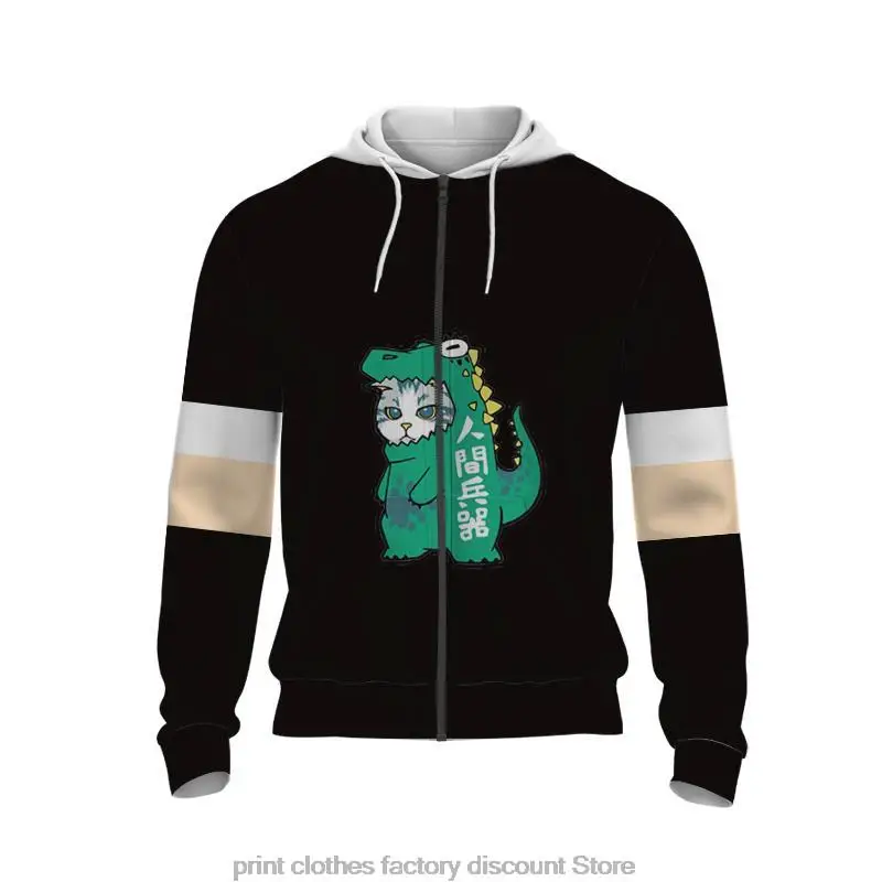 

Cat 3D Printed Men Zipper Hoodie Unisex Casual Harajuku Sweatshirt Fashion Hoody Sweatshirt Spring Autumn Casual Zip-up Coat