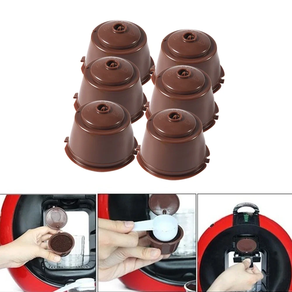 

Многоразовые капсулы Dolce Gusto 6 цветов