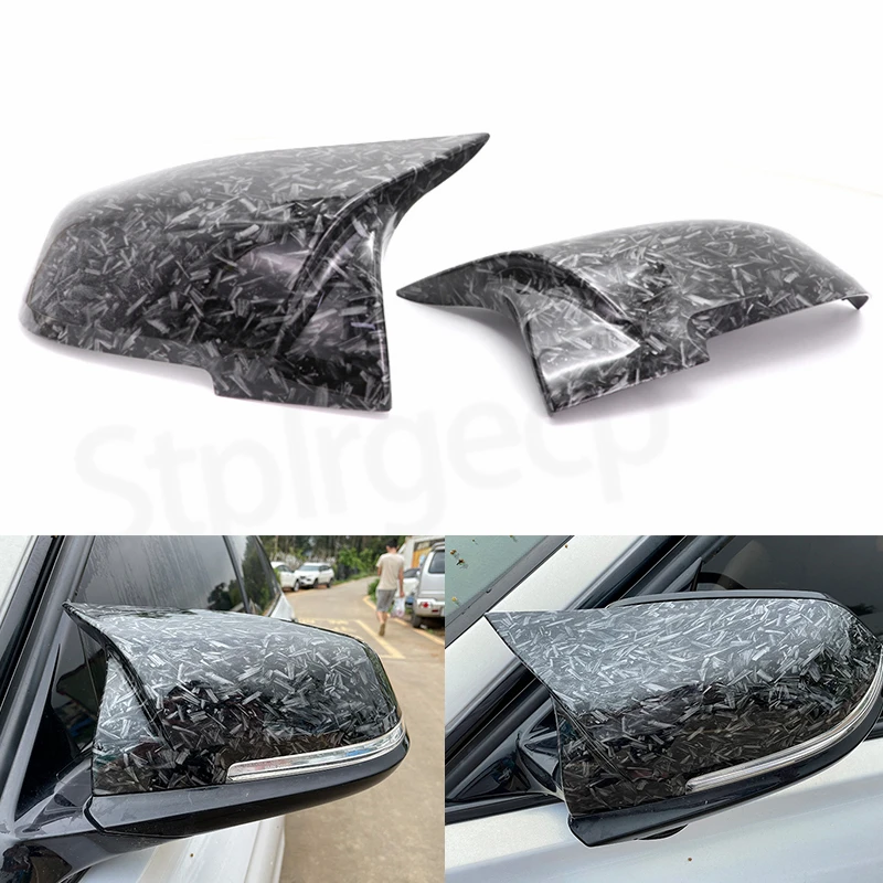

Forged Carbon Pattern Side Wing Mirror Cover for BMW 1 2 3 4 X1 Series F20 F21 F22 F23 F30 F31 F34 F32 F33 F36 E84 F87 I3 I3S