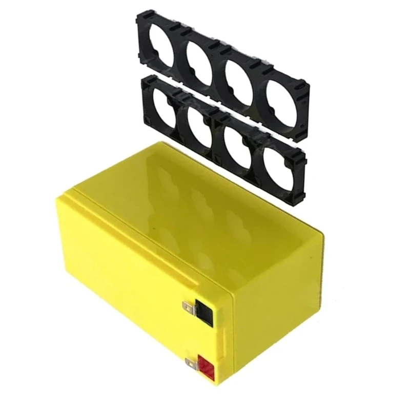 Батарейный отсек из АБС-пластика с четырехрычажной поддержкой 32650/32700