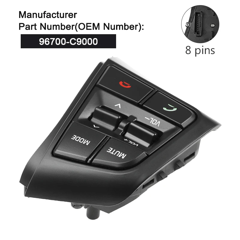 Новая кнопка управления переключателем рулевого колеса для Hyundai Creta Ix25 96700-C9000