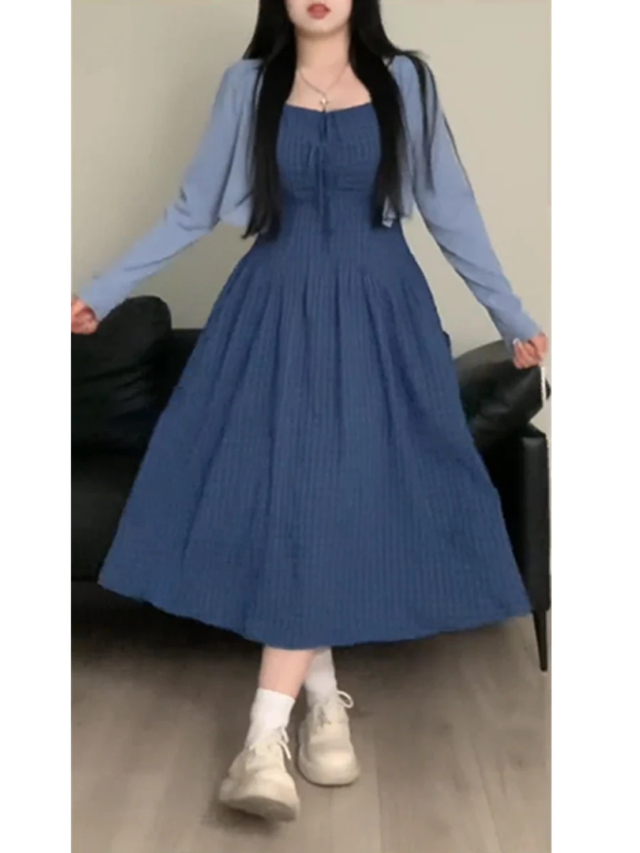 Летний утягивающий кардиган на бретельках больших размеров для полных девочек