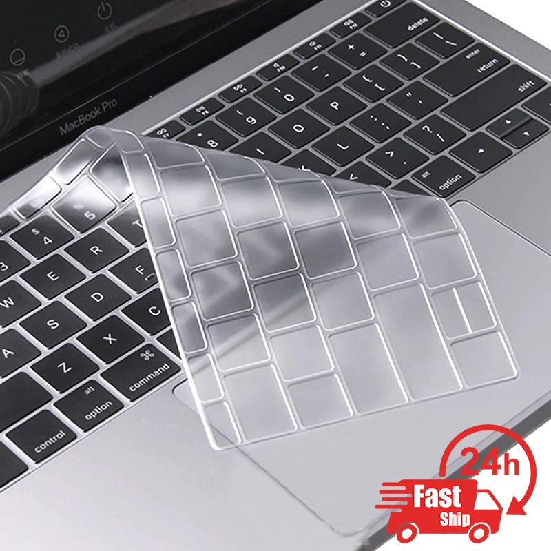 Чехол для клавиатуры Macbook Air 11/13 Pro 13/16/15 дюймов силиконовый чехол ноутбука