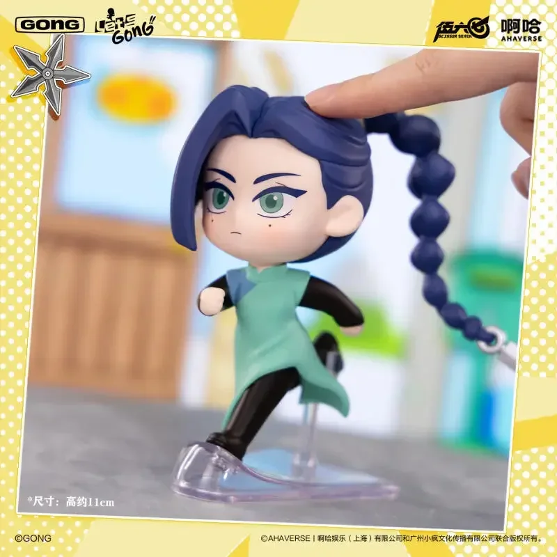Фото POP MART GONG Let's GONG Scissor Seven Series Blind Box: Загадочная коробка-сюрприз, игрушки, фигурки аниме, настольные украшения, милый подарок №1