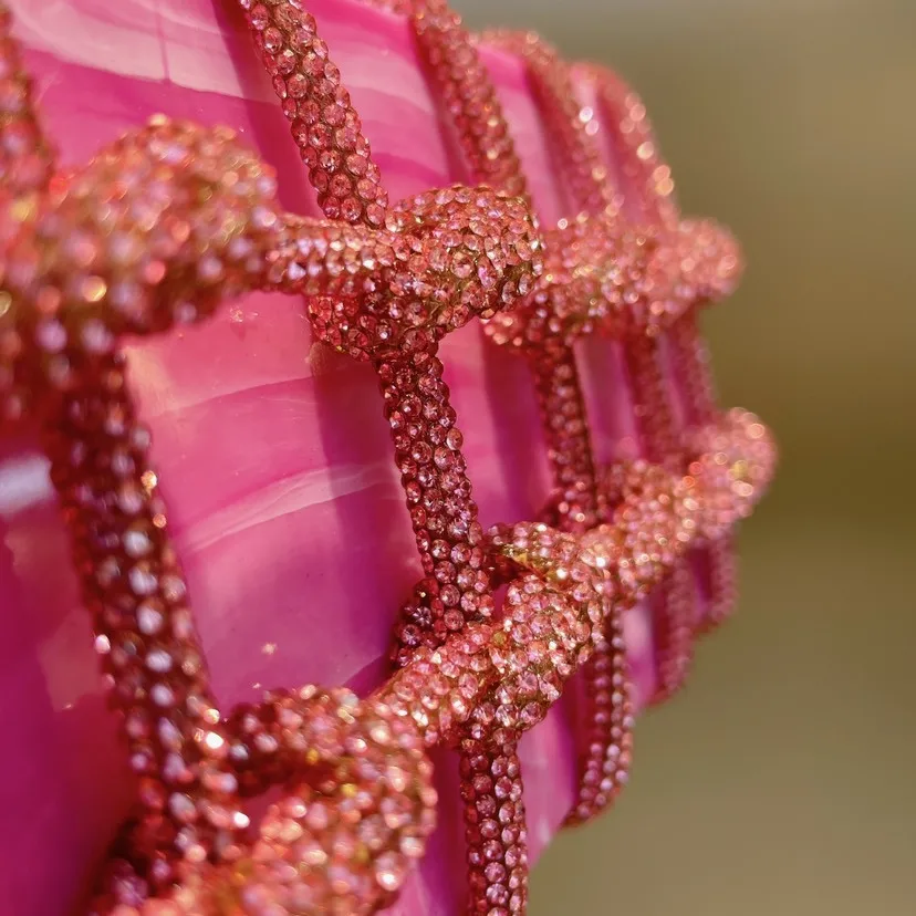 Woven Diamonds Box Bag Acrylic Purses and Handbags Buckle Evening Bags for Women Knot Chains Shoulder Bag Ladies Wedding Clutch